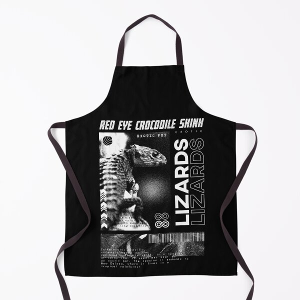 Item preview, Red Eyed Crocodile Skink Streetwear Reptile Keeper designed and sold by JRRTs.