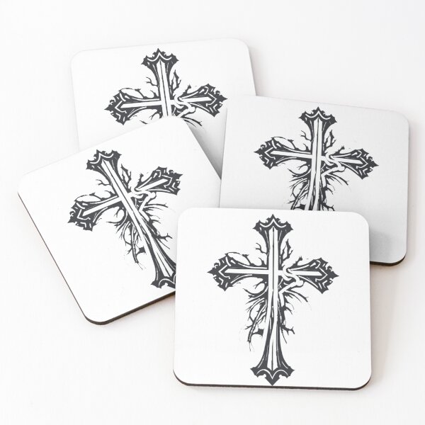 Item preview, Stylized Cross in Black designed and sold by NoJustice73.