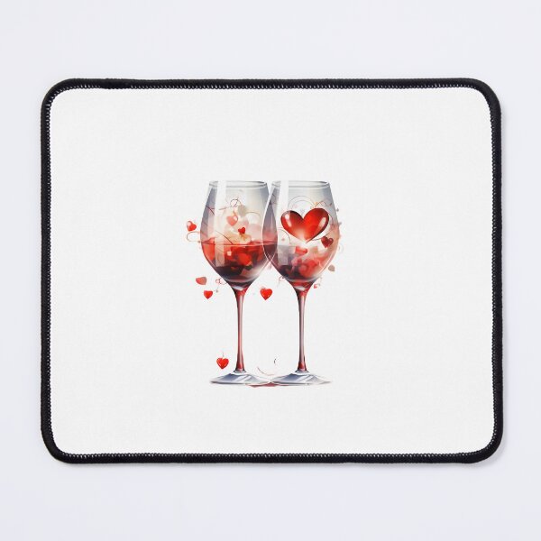 Item preview, Cool Romantic Red Wine Glass designed and sold by lessyun.