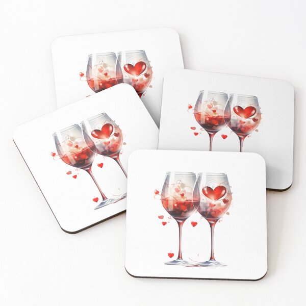 Item preview, Cool Romantic Red Wine Glass designed and sold by lessyun.