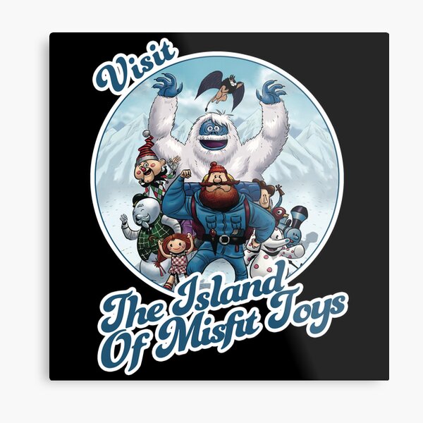 Item preview, Island of Misfit Toys (For Black Shirts) designed and sold by Lost In Shirts.