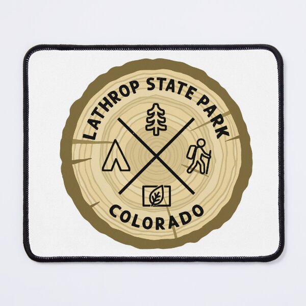 Item preview, Lathrop State Park Colorado Log Slice designed and sold by VanyaKar.