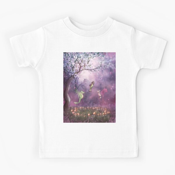 Faerie Dragon Trio Kids T-Shirt