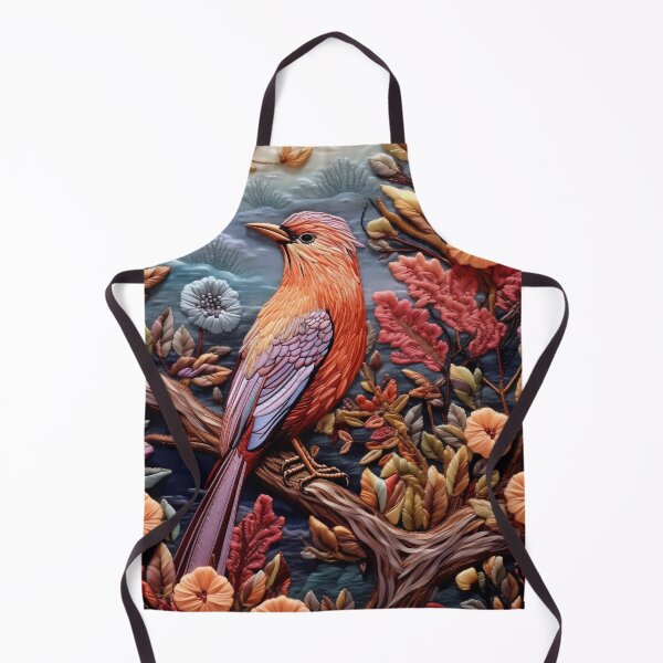 Item preview, Embroidery art flower and bird pattern poster 05 designed and sold by UnaWu533.
