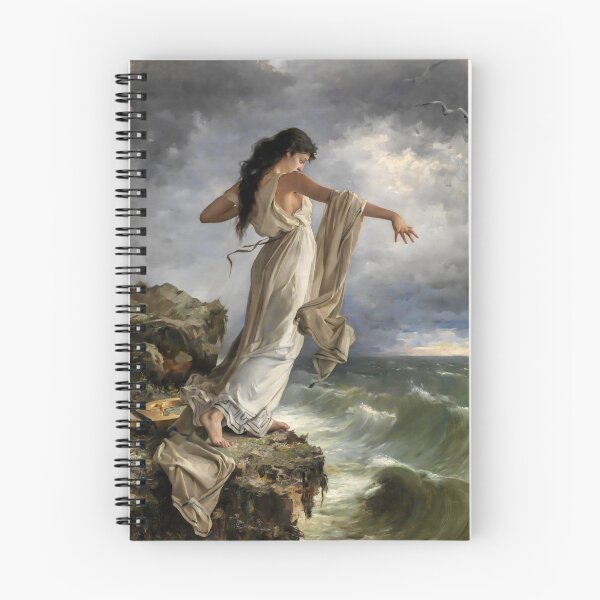 Item preview, Death of Sappho (1881), by Miquel Carbonell Selva designed and sold by Gabriel S.