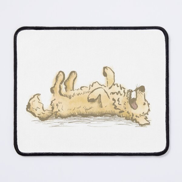 Item preview, Golden Retriever Belly-up in color designed and sold by Christine Philbrick.