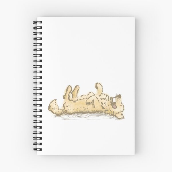 Item preview, Golden Retriever panza arriba en color designed and sold by Christine Philbrick.