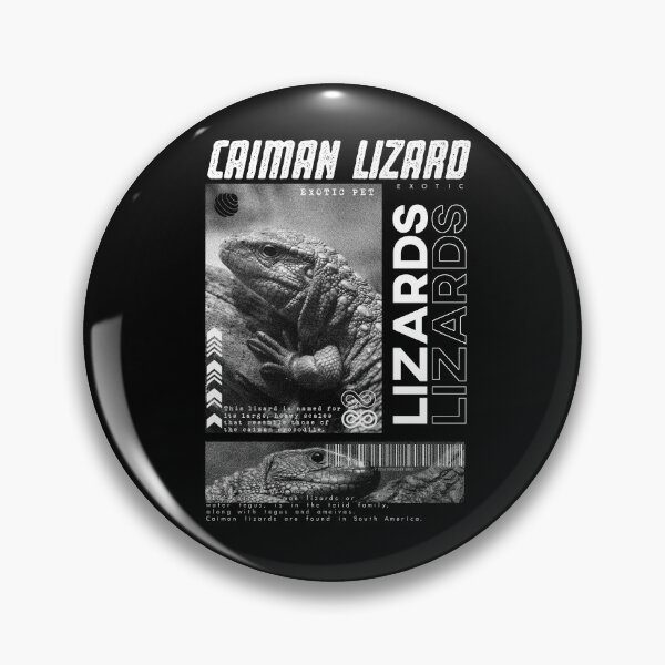 Item preview, Caiman Lizard Modern Streetwear Reptile Keeper designed and sold by JRRTs.