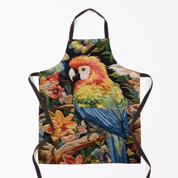 Item preview, Embroidery art flower and bird pattern poster 06 designed and sold by UnaWu533.