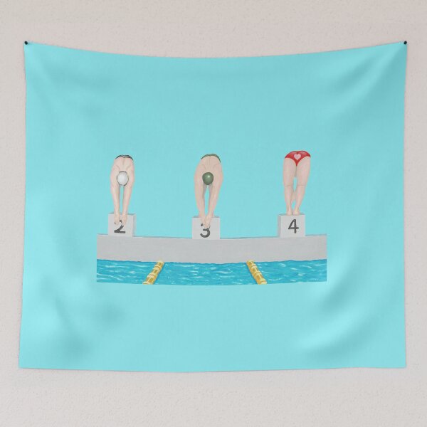 Item preview, swimming race　(On your mark, get set) designed and sold by handswan.