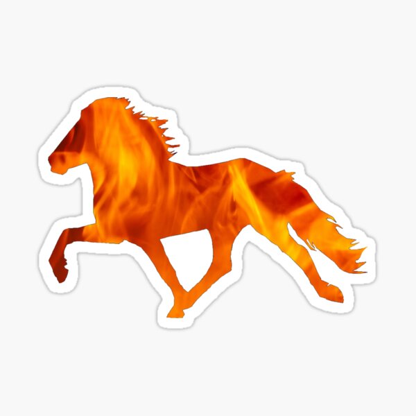 Aperçu de l'œuvre  Cheval d'allure - feu créée et vendue par MotherOfBears.