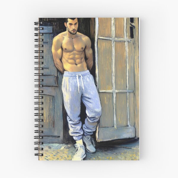 Item preview, Classic Cruising, impressionist style, guy in sweatpants designed and sold by YassBro.
