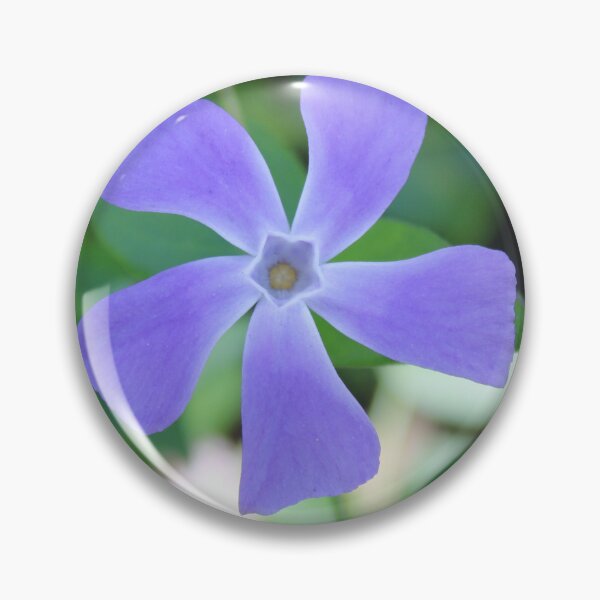 Item preview, Periwinkle Vinca Major Greeting Card designed and sold by BattlefoxxEarth.