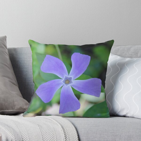 Item preview, Periwinkle Vinca Major Greeting Card designed and sold by BattlefoxxEarth.