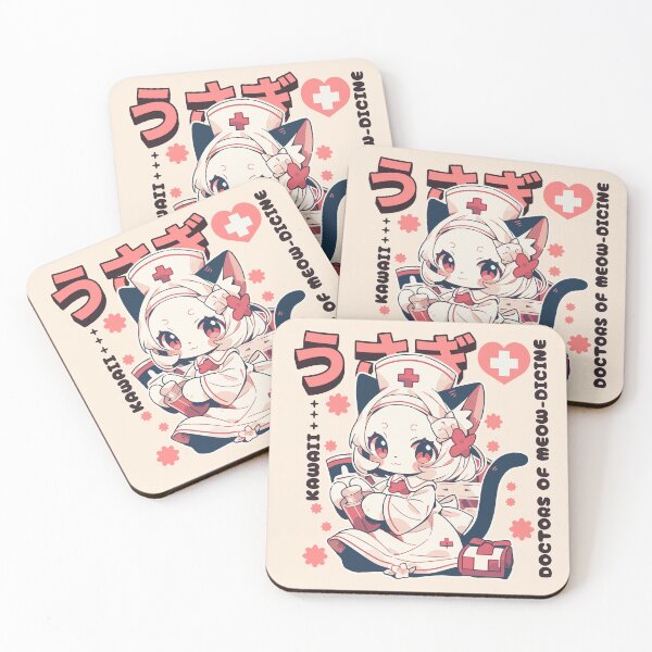 Item preview, DOCTORS OF MEOW-DICINE designed and sold by Chibi Cat Art Corner.