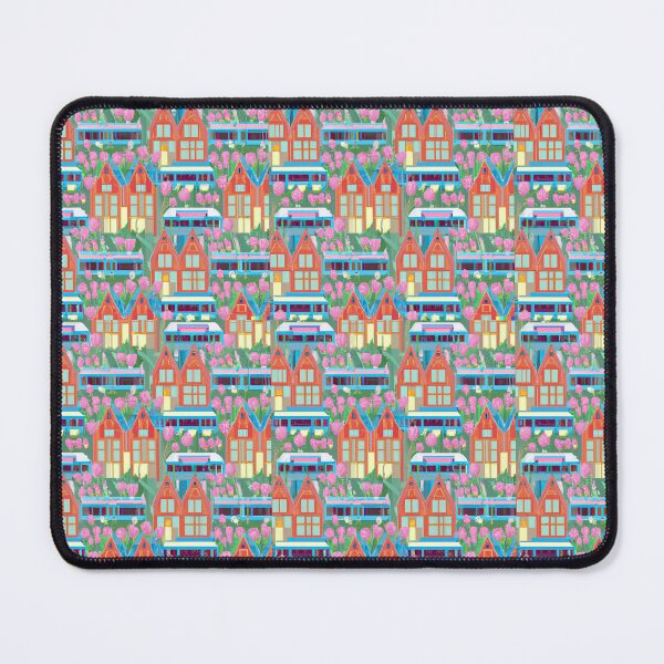 Item preview, Dutch Trams, Tulips and Houses designed and sold by LilysArtClub.