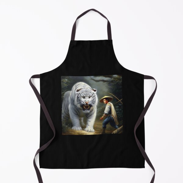 Item preview, Chinese White Tiger (25) designed and sold by CrankyOldDude.
