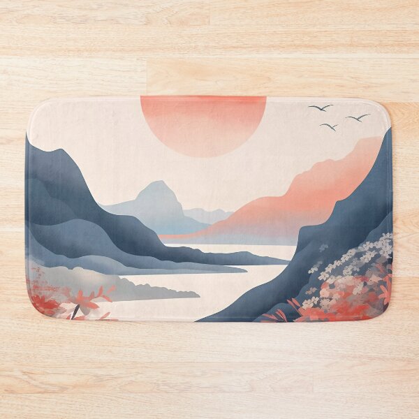 Item preview, Beautiful sunrise illustration designed and sold by Cahlie Li.