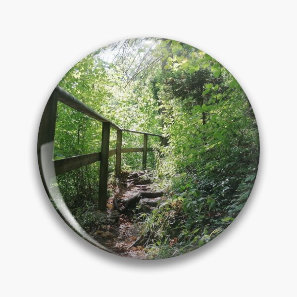 Item preview, Forest Path Notebooks and Pin Buttons designed and sold by T-Force.