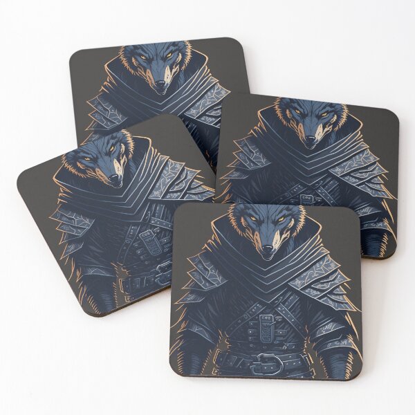 Item preview, wolf ninja warrior designed and sold by madalhazared.