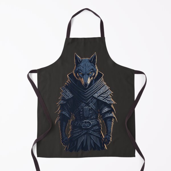 Item preview, wolf ninja warrior designed and sold by madalhazared.