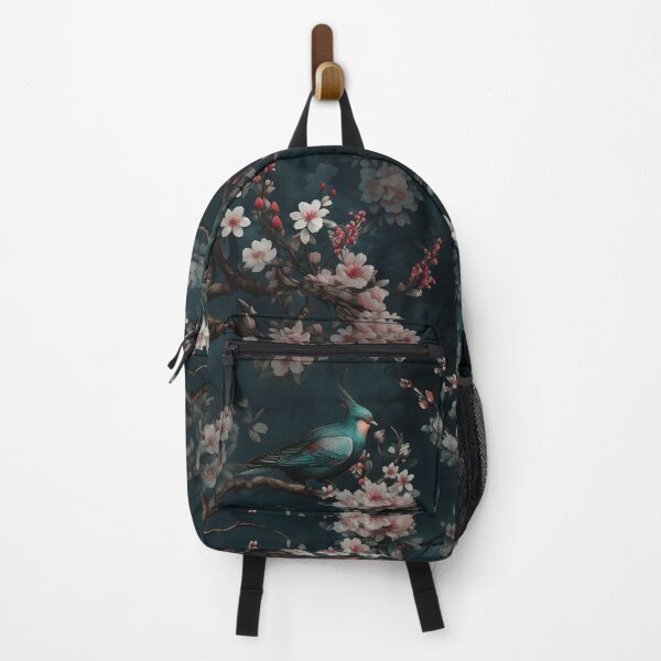 Item preview, Cherry blossoms with exotic bird in pattern designed and sold by Arti_choke.