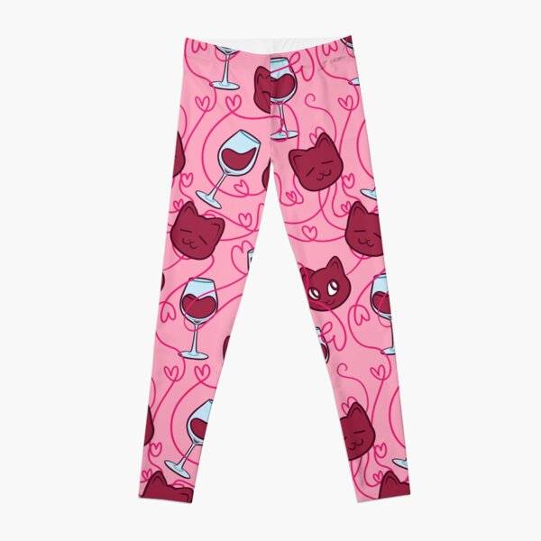 Wine Cat Leggings