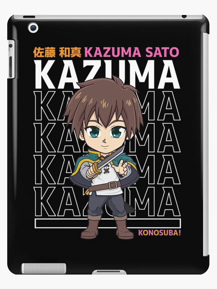 Mens Best Sato Anime Chibi Kazuma Gift For Movie Fans Toddler T-Shirt