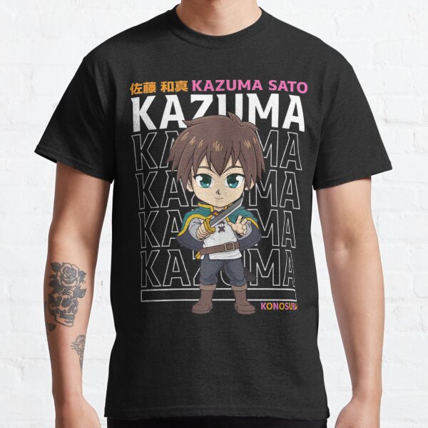 Sato Kazuma Konosuba Streetwear T-Shirt - Anime Ape