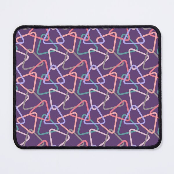 Item preview, Funky Geometry: Triangles Repeat Pattern - Retro Nostalgia designed and sold by DinkyBeavers.