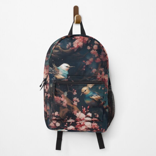 Item preview, Cherry blossoms with exotic bird in pattern designed and sold by Arti_choke.