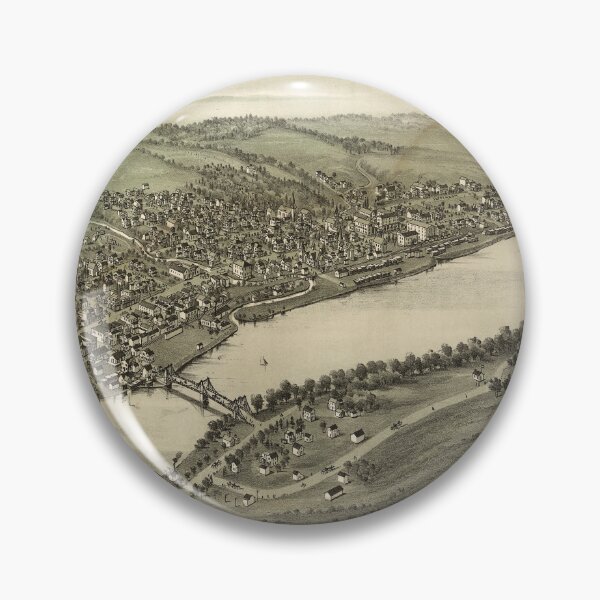 Item preview, Tidioute, Pennsylvania (1896) designed and sold by allhistory.