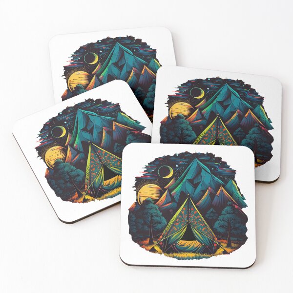 Item preview, Starry Night Camp: Cozy Tent Design for Nature Lovers and Star Gazers designed and sold by Watzek.