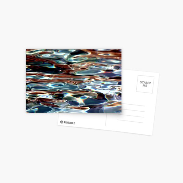 Colored Water Postcard