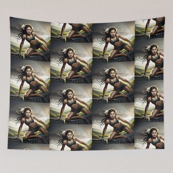 Item preview, Filipina Pacific Islander Modern Traditional Inspired designed and sold by ecdato.