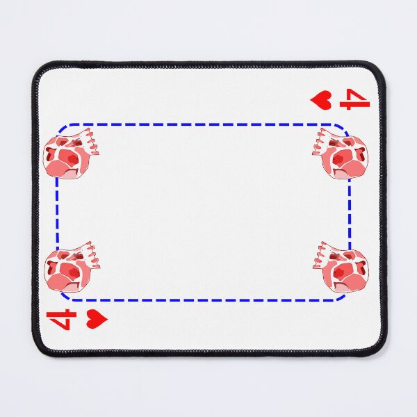 Item preview, 4 of hearts designed and sold by m-yoga-store.
