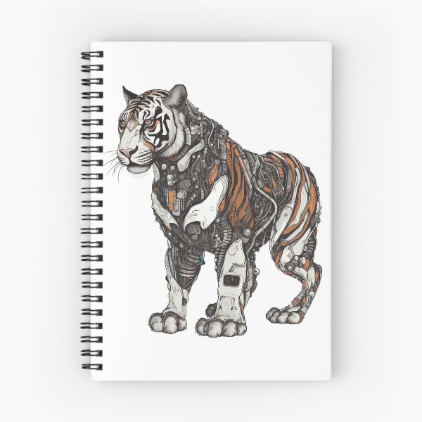 Item preview, Cyborg Tiger designed and sold by hamishby.
