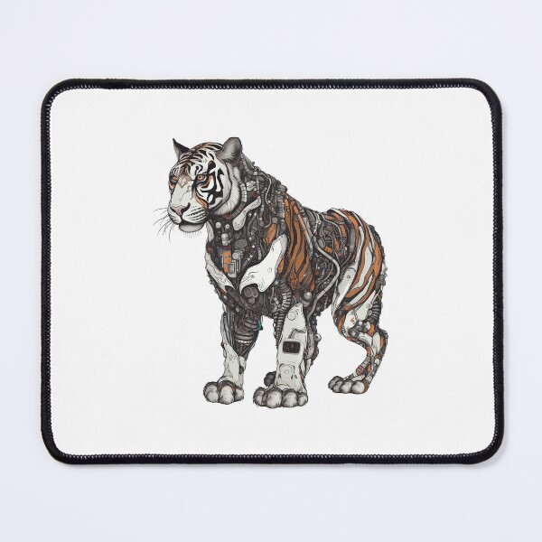 Item preview, Cyborg Tiger designed and sold by hamishby.