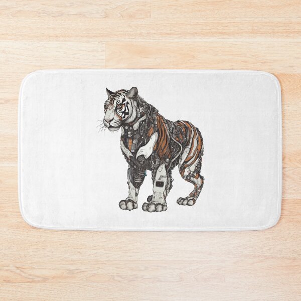 Item preview, Cyborg Tiger designed and sold by hamishby.