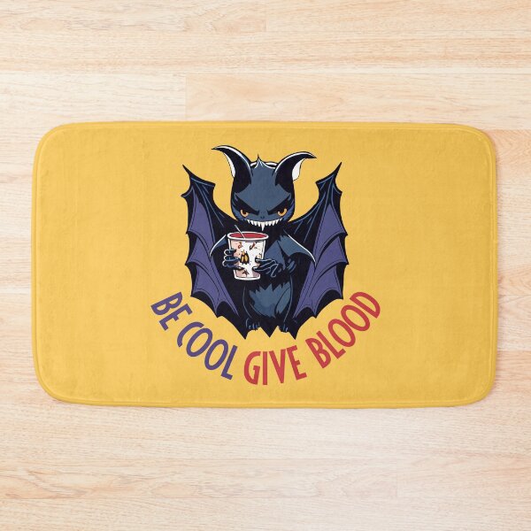 Item preview,  Fun Be Cool Give Blood Halloween Vampire Bat designed and sold by Zazizu.