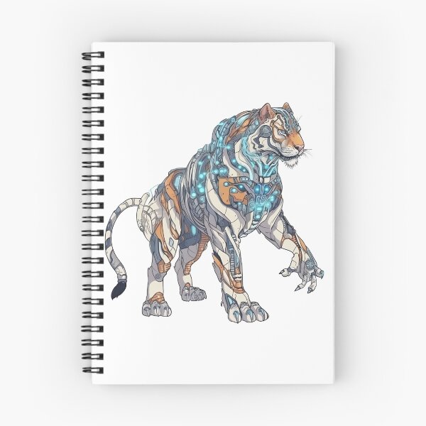 Item preview, Cyborg Tiger designed and sold by hamishby.