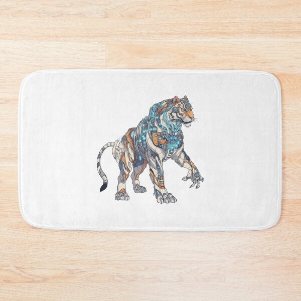 Item preview, Cyborg Tiger designed and sold by hamishby.