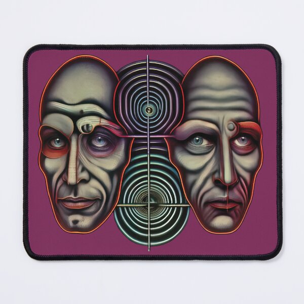 Item preview, Two Heads with Circle Pattern designed and sold by DaiInMetropolis.