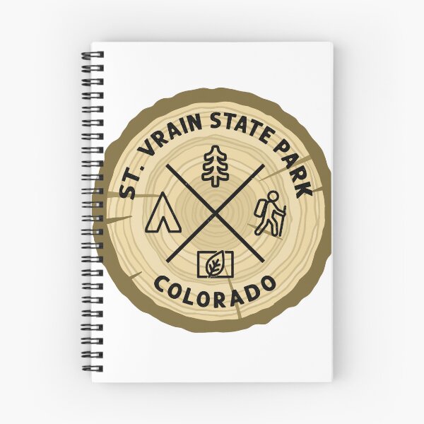 Item preview, St. Vrain State Park Colorado Log Slice designed and sold by VanyaKar.