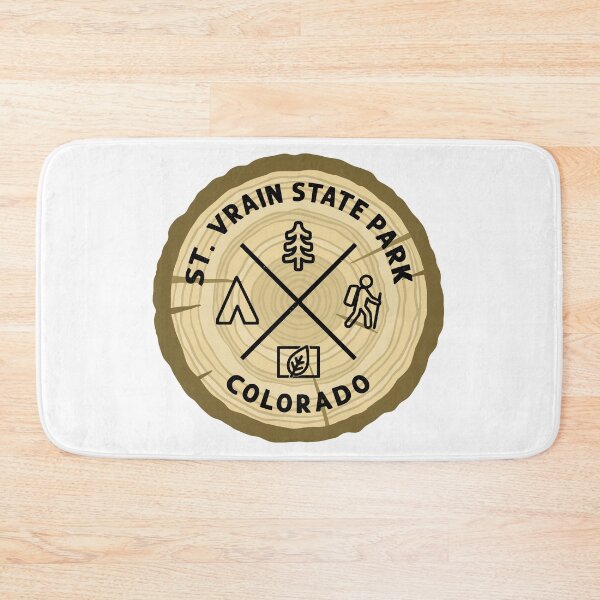 Item preview, St. Vrain State Park Colorado Log Slice designed and sold by VanyaKar.