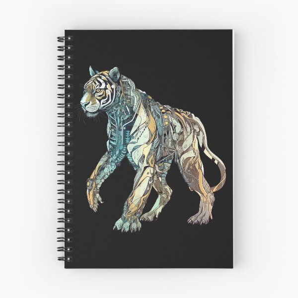 Item preview, Cyborg Tiger designed and sold by hamishby.