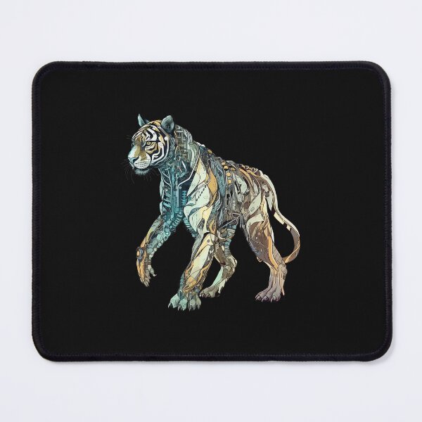 Item preview, Cyborg Tiger designed and sold by hamishby.
