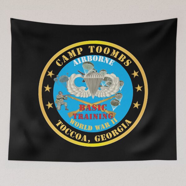 Item preview, Army - Camp Toombs- Airborne - Basic Training - Toccoa, Georgia x 300 designed and sold by Military Insignia Products.