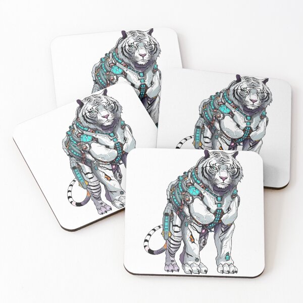 Item preview, Cyborg Tiger designed and sold by hamishby.