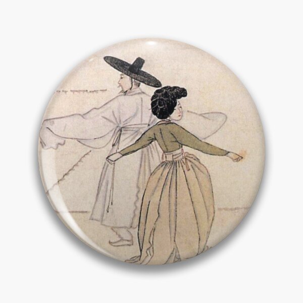 Item preview, Korean Painting Minhwa Enjoy the Coolness in Summer designed and sold by tangerinemars.